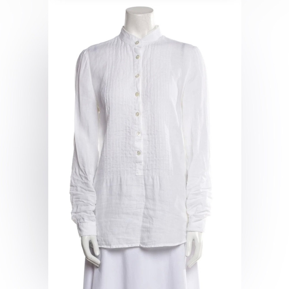 White Button-Up Shirt
